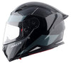 AXOR Hunter Turbo Gloss Black Grey Helmet