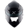 AXOR Hunter Turbo Gloss Black Grey Helmet