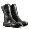 Orazo IBIS Sport Zipper Water Proof Motorcycle Riding Boots (Black) (ZWP)