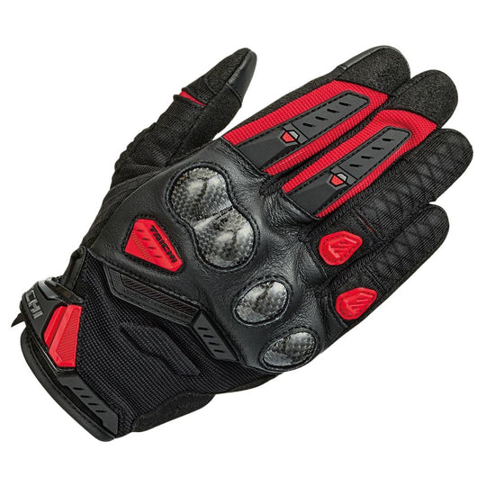 RS Taichi Velocity Mesh Gloves (Black Red)
