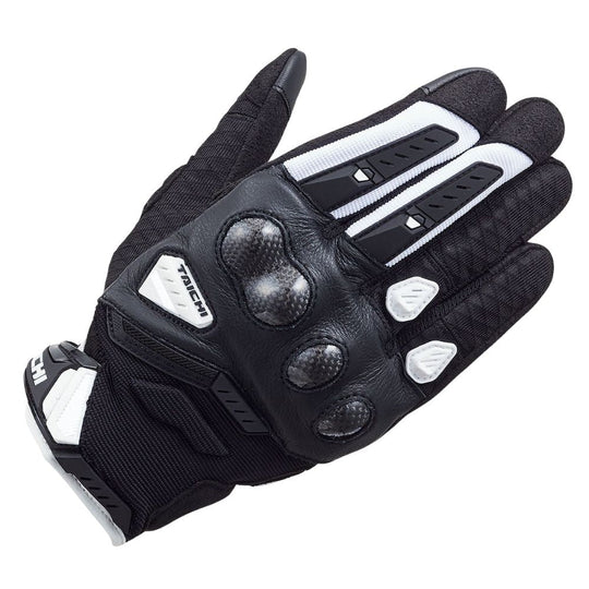 RS Taichi Velocity Mesh Gloves (Black White)