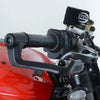 R&G Moulded Lever Guard for HONDA CBR 650F / R (19mm - 21mm) (BLG0035BK)