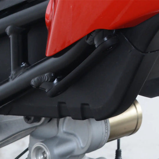 R&G Rear Foot Rest Blanking Plates Pair for BMW S1000RR (2023) (BLP0093BK)