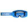 SMK Terrain Offroad Goggle with Clear and Extra Mirror Lens (Blue with Blue Strap)