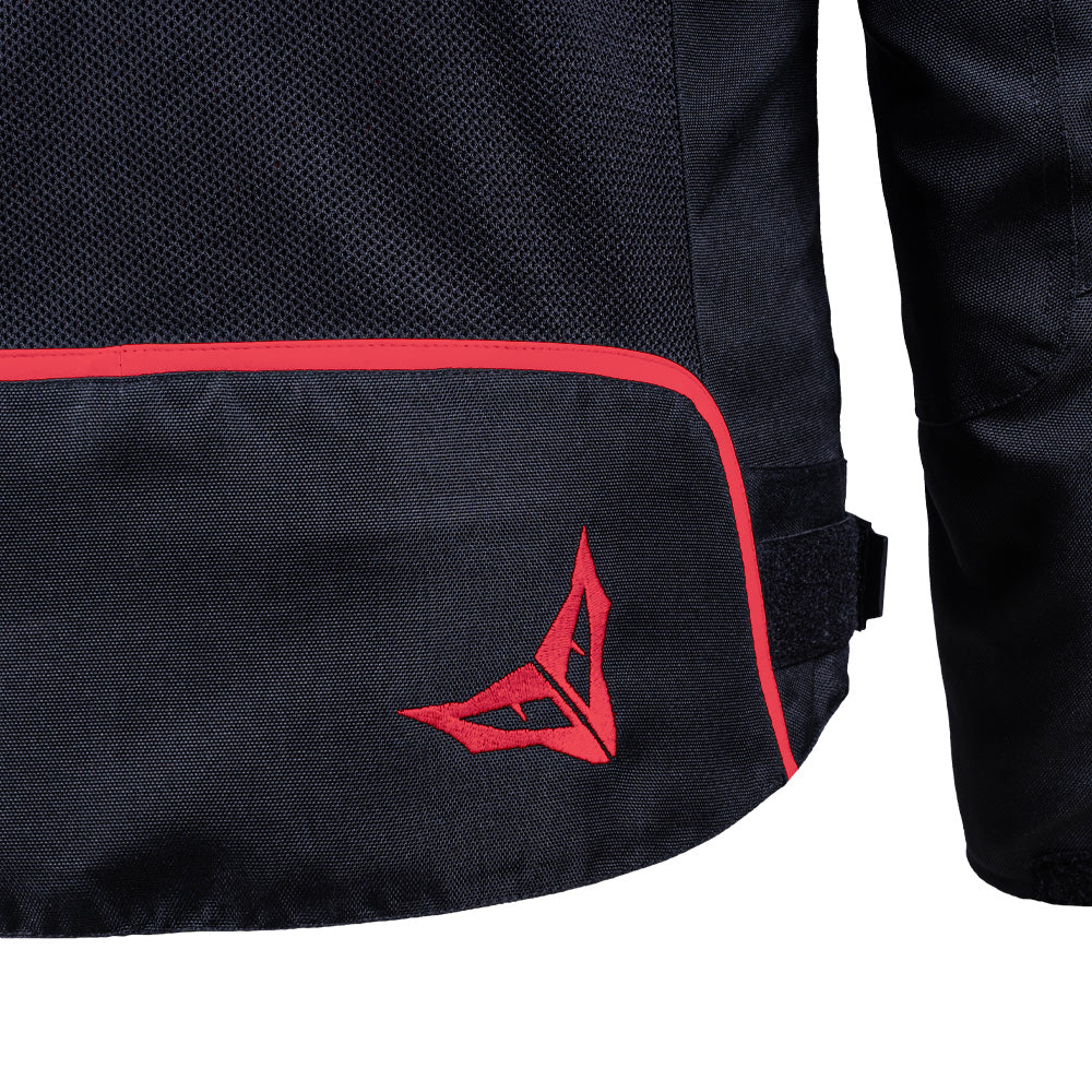 Ion Athletics Acceleration Jacket - BLK/RED/YL Performance Training Jacket, Lightweight & Breathable