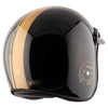 AXOR Retro Jet Euro Globe Open Face Helmet (Gloss Black)