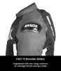 Rynox Delta GT Riding Jacket (Black Grey)