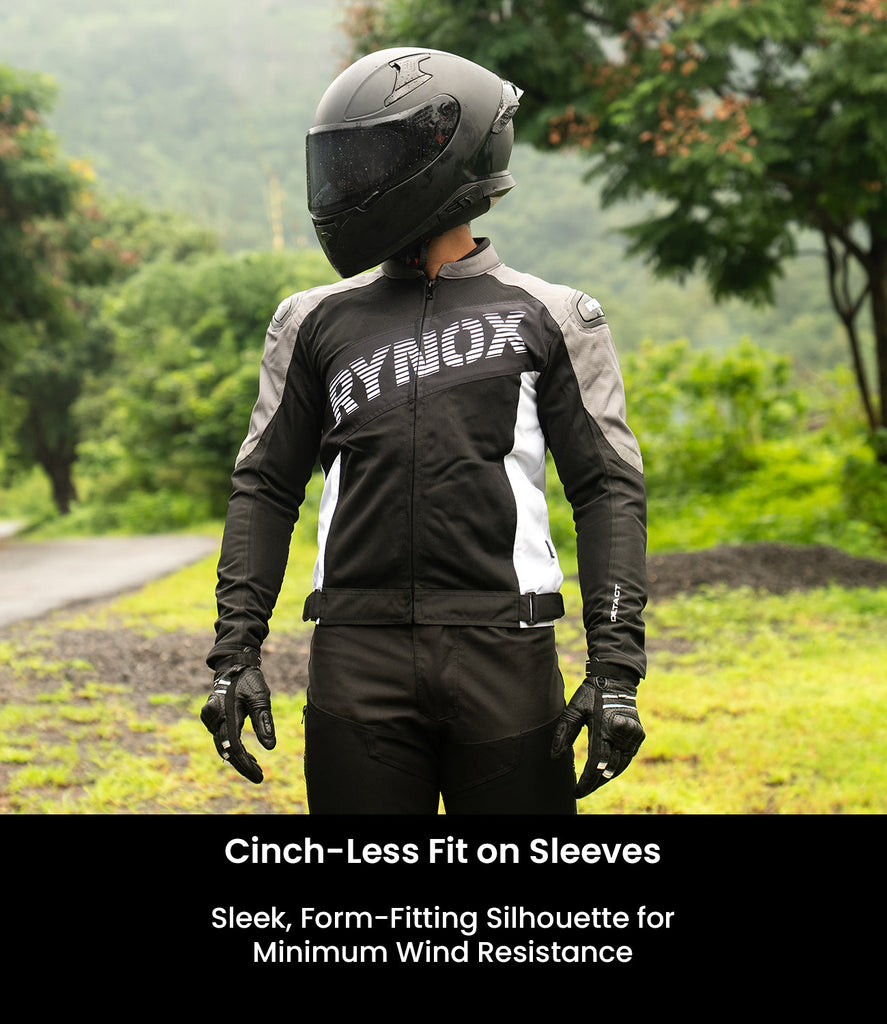 Rynox Delta GT Riding Jacket (Black Grey)– Moto Central