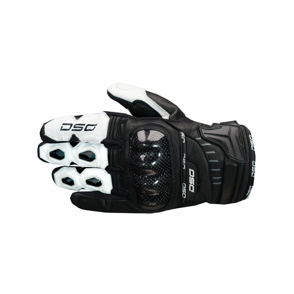 DSG Carbon X V1 Gloves (Black White)