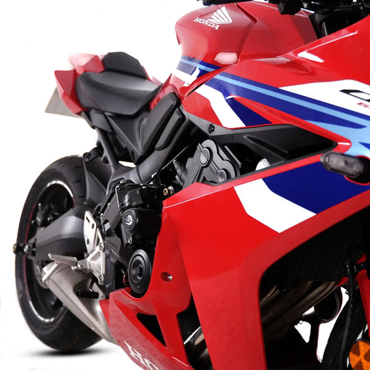 R&G Crash Protectors Aero Style for Honda CBR650R (2024 onwards) E Clutch only (CP0600BL)
