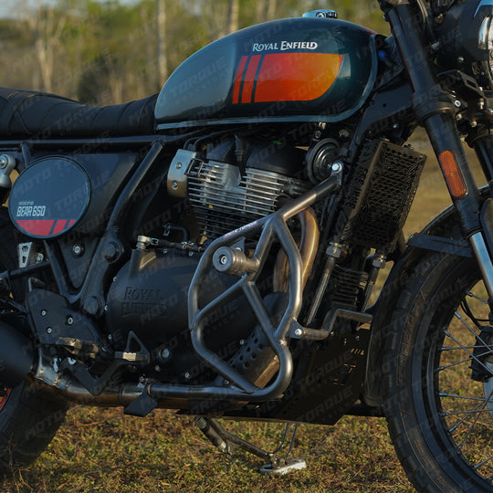 Moto Torque Royal Enfield Bear 650 Crash Guard (Black)