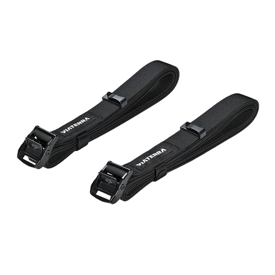 ViaTerra Cam Straps Set of 2 (Black)