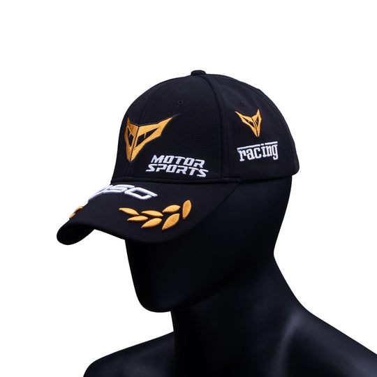 DSG Motorsports Cap (Black White Gold)