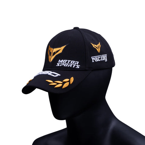 DSG Motorsports Cap (Black White Gold)