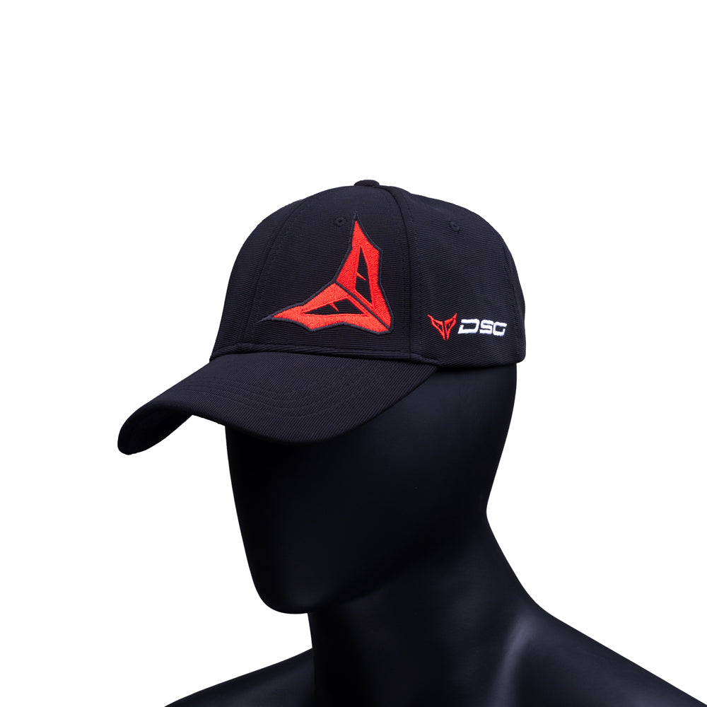 DSG Alpha Cap (Black Red)