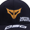 DSG Motorsports Cap (Black White Gold)