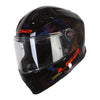 LS2 FF811 Vector II Kamo Gloss Black Blue Helmet