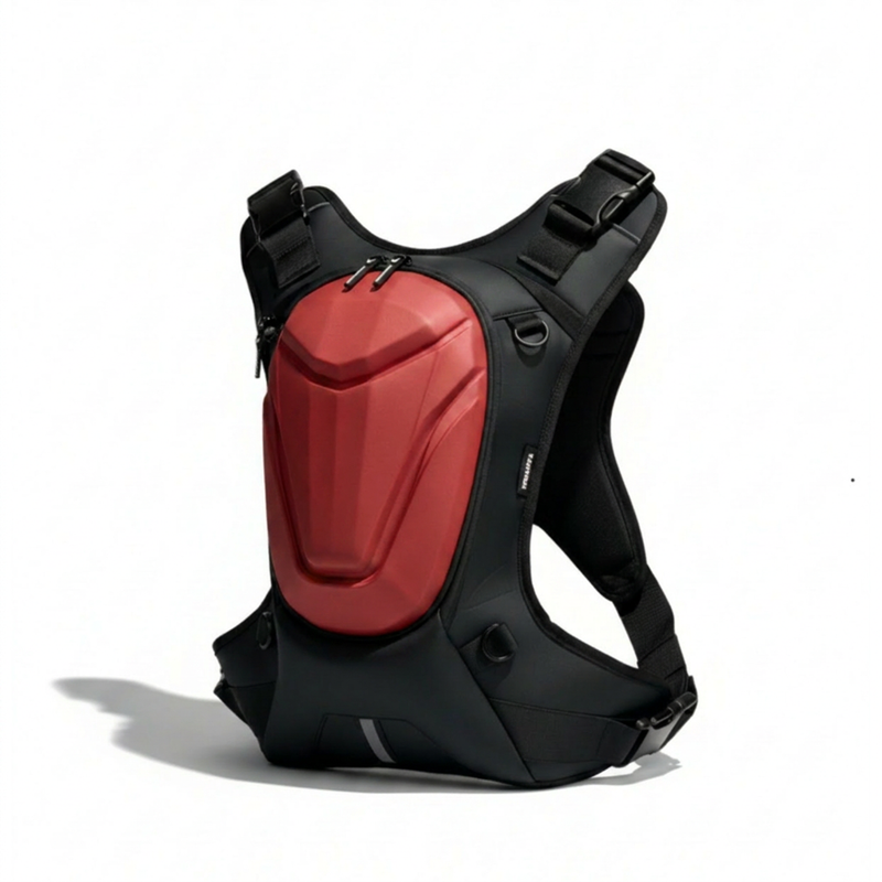 Vantora Flux 10L Backpack with 2L Hydration Bladder (Red)