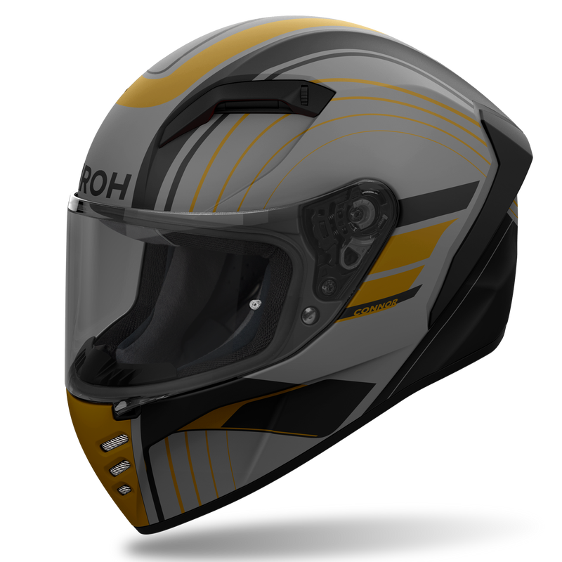 Airoh Connor Achieve Bronze Black Grey Gold Matt Helmet