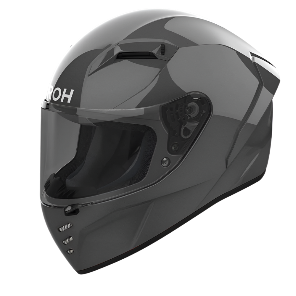 Airoh Connor Plain Anthracite Gloss Helmet