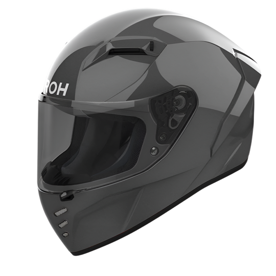 Airoh Connor Plain Anthracite Gloss Helmet