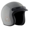 AXOR Retro Jet Euro Globe Open Face Helmet (Gloss Cool Grey)