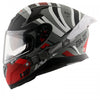 AXOR Apex Hex 2 Dull Cool Grey Red Helmet
