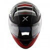 AXOR Apex Hex 2 Dull Cool Grey Red Helmet