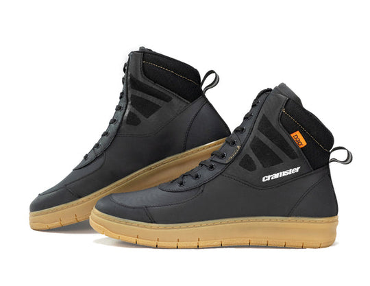 Cramster Vector Riding Sneakers with D3O Protectors (Black Brown)