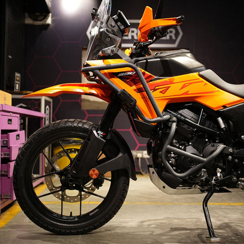 Hyperrider KTM 250 390 2025 Adventure Crash Guard Black (HRADV034S)