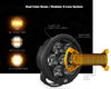 DENALI D7 PRO Multi Beam Auxiliary Light Single Pod with Modular X Lens System (DNL.D7P.050) - Moto Central