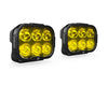 DENALI DL6 Auxiliary LED Lights Selective Yellow Lights Only Set of 2 (DNL.DL6.050.Y.2)
