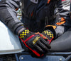 Tiivra Dual Sport Chameleon Gloves (Black Yellow)