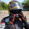 Tiivra Dual Sport Chameleon Gloves (Black Yellow)