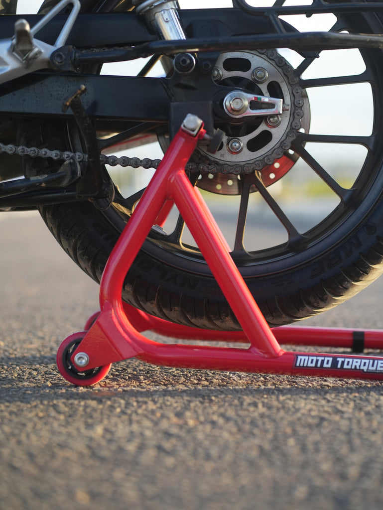Moto Torque Paddock Stand (Red)