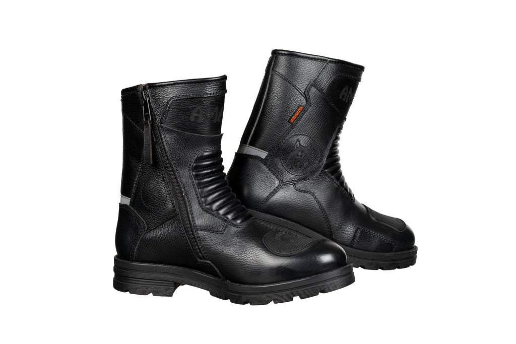 Amaroq Viktor Motorcycle Riding Boots (Black) Moto Central