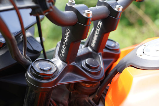 Carbon Racing Premium Handlebar Stem Risers for KTM Adventure