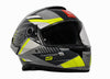MT Thunder 4 SV Luminence H3 Gloss Grey Fluro Yellow Helmet - Moto Central