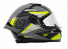 MT Thunder 4 SV Luminence H3 Gloss Grey Fluro Yellow Helmet - Moto Central