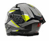 MT Thunder 4 SV Luminence H3 Gloss Grey Fluro Yellow Helmet - Moto Central