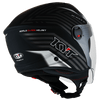 KYT D City Lucent Matt Black Silver Helmet