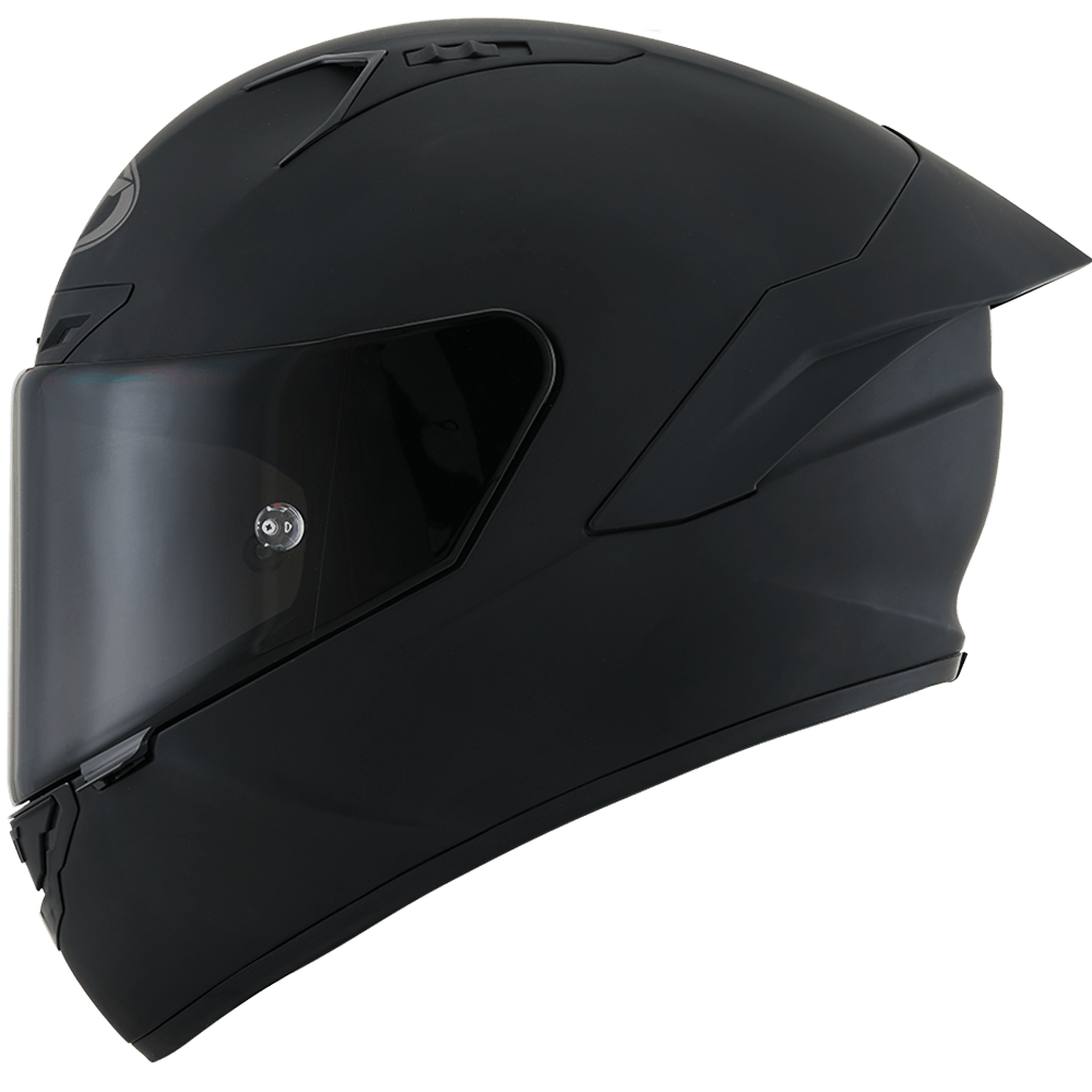 KYT NZ Race Plain Matt Black Helmet