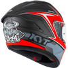 KYT NFR Mindset Matt Anthracite Red Helmet