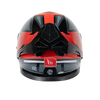 MT Thunder 3 SV Spoiler Nova B5 Gloss Black Grey Red Helmet - Moto Central