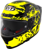 KYT Striker 2V Neutron Gloss Black Yellow Helmet