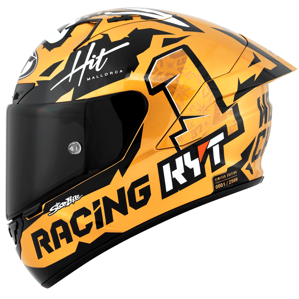 KYT NZ Race Augusto Fernandes 2022 Replica Gloss Limited Edition Helmet