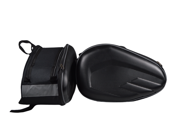 Moto VanGuard Oxford Saddlebags 50L Black