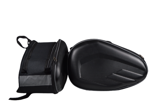 Moto VanGuard Oxford Saddlebags 50L (Black)