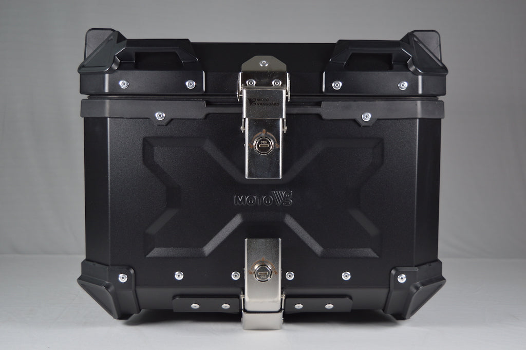 Moto VanGuard Aluminum Top Box 45L (Black)