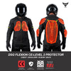 DSG Race Pro V3 Jacket Black Fluro Yellow
